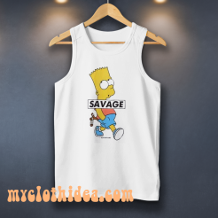 Bart Simpson Savage Tank Top