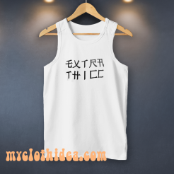EXTRA THICE Japanese Meme Tank Top