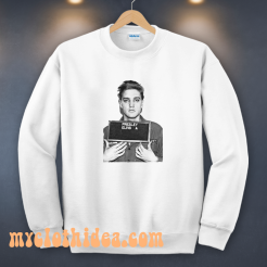 Elvis Presley Army Mugshot Sweatshirt