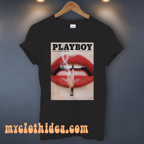 Playboy X Missguided Black Magazine T-Shirt