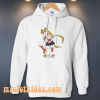 Sailor Moon Peace Sign Graphic Hoodie