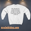 Sebastian Stan Quotes Sweatshirt