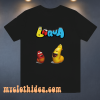 LArva Cartoon Black T shirt