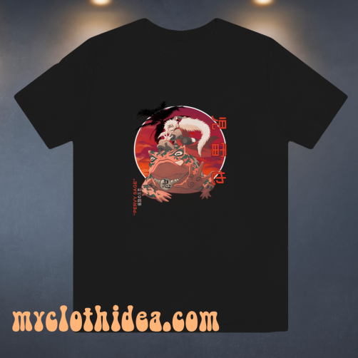 Naruto Shippuden Jiraiya On A Toad t-shirt