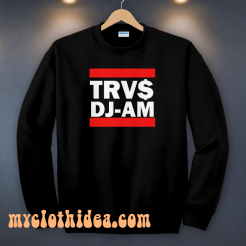 TRVS DJ-AM Black Sweatshirt