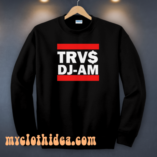 TRVS DJ-AM Black Sweatshirt