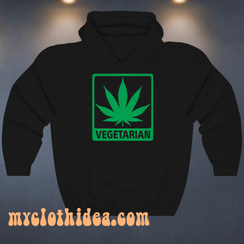 Vegetarian Marijuana Hoodie