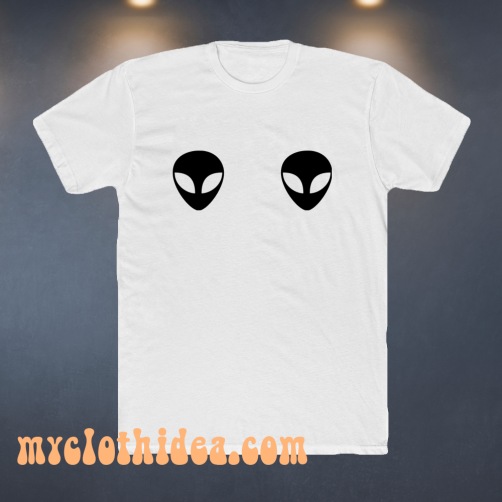 Alien Boobs T Shirt