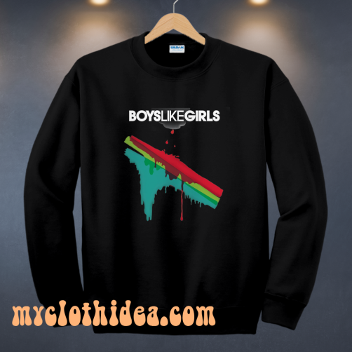 Boys like girls band sweatshirt