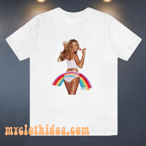 Mariah carey rainbow t shirt