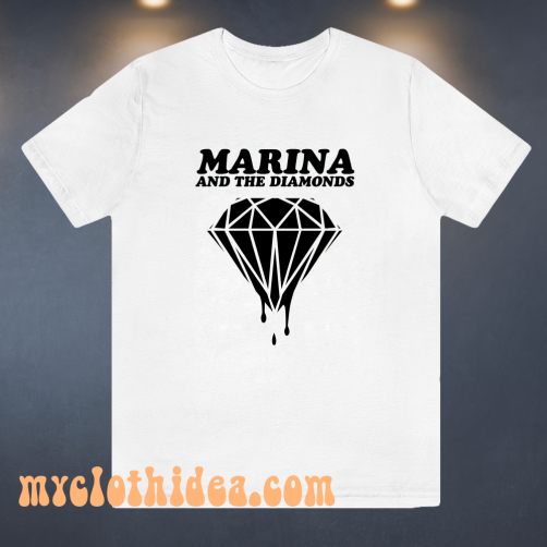 Marina and the damonds tshirt white