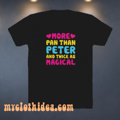 More pan than peter and twice t shirt
