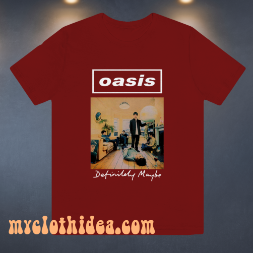 Oasis Band Definitely Maybe T-Shirt