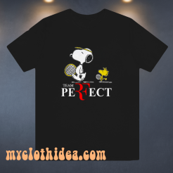 Roger federer snoopy team perfect tshirt