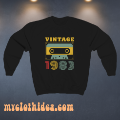 1983 Birthday Retro Vintage Sweatshirt