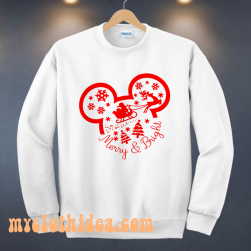 Christmas Disney Sweatshirt