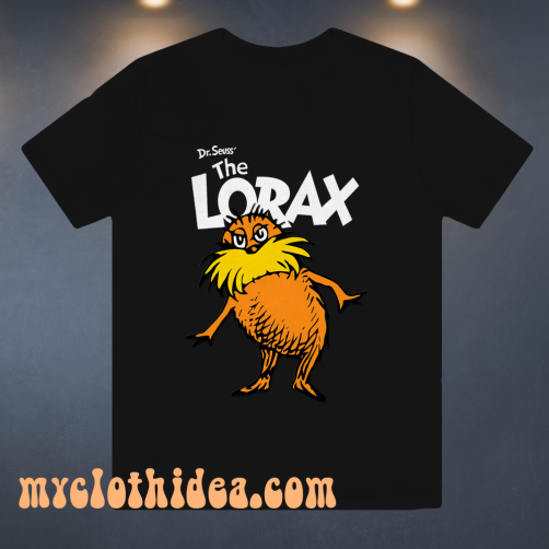 Dr Seuss The Lorax t-shirt Black