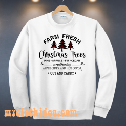 Farm Fresh Christmas Sweatshirt