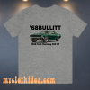 Steve McQueen 68 Bullitt Mustang 390 GT retro t-shirt