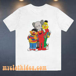 Uniqlo Kaws X Sesame Street Family T Shirt