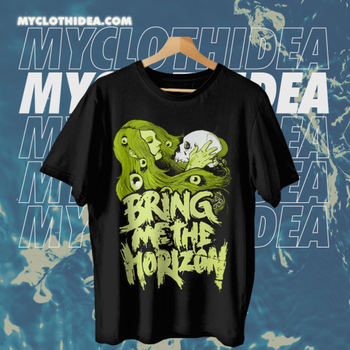 Bring Me The Horizon Woman And Skull Tee