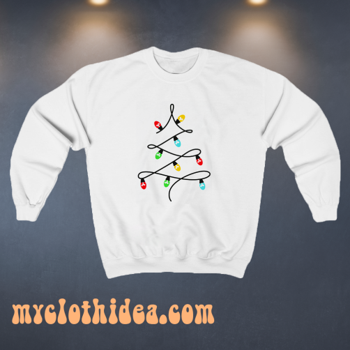 Christmas Tree Lamps sweatshirt