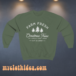 Farm Fresh Shristmas Trees Sweatshirt