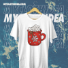 Hot Chocolate Mug Holiday T Shirt TPKJ1