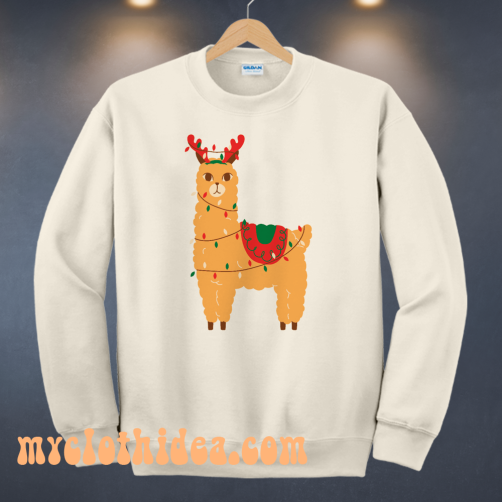 Lamma Christmas Sweatshirt