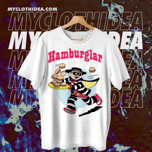 McDonalds Hamburglar Fast Food Character T-Shirt