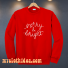 Merry and Bright Christmas Crewneck sweatshirt