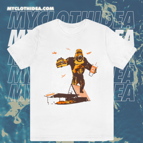 Kingkong Hunger Attack Whataburger T-Shirt TPKJ1