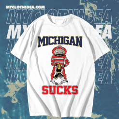 Official Brutus Buckeye Michigan Sucks T Shirt TPKJ1