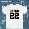 Qatar World Cup Soccer Football 2022 T Shirt TPKJ1