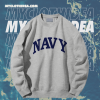 Scandal Fit NAVY Grey Sweatshirt TPKJ1