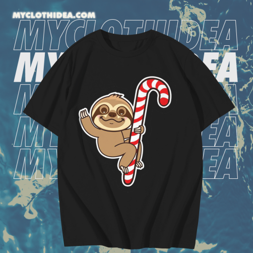 Sloth Candy T Shirt TPKJ1