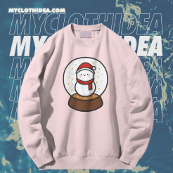 Snowball globe snowman Sweatshirt TPKJ1