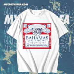 Bahamas King Of Beaches Budweiser Summer T Shirt TPKJ1