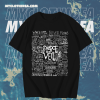 Pierce The Veil lyrics T-shirt TPKJ1