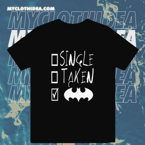 Single Taken Batman T-shirt TPKJ1