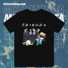 Drunk Friends Homer Simpson Bender Rick And Morty Peter Griffin Sterling Archer t shirt TPKJ1