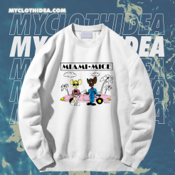 80s VTG MIAMI MICE VICE Parody Sweatshirt TPKJ1