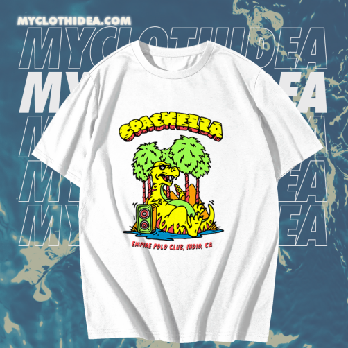 Coachella Dinosaur T-shirt TPKJ1