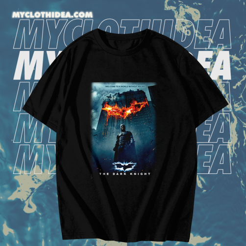 THE DARK KNIGHT BATMAN T-Shirt TPKJ1