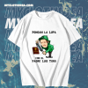 Original Pongan La Lupa Con El Padre Luis Toro T Shirt TPKJ1