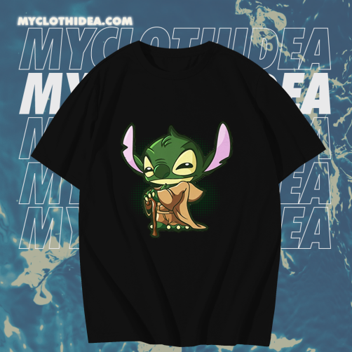 Stitch Yoda T Shirt TPKJ1