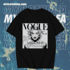 Unisex 80'S Madonna Vogue Short Sleeve T-Shirt TPKJ1