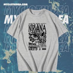 Live Nirvana Concert Chronology T-Shirt TPKJ3