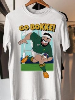 Go Bokke Springbok South Africa's National Rugby t-shirt