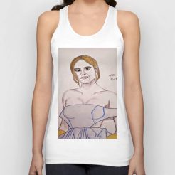 Brie Larson by Double R Tank Top